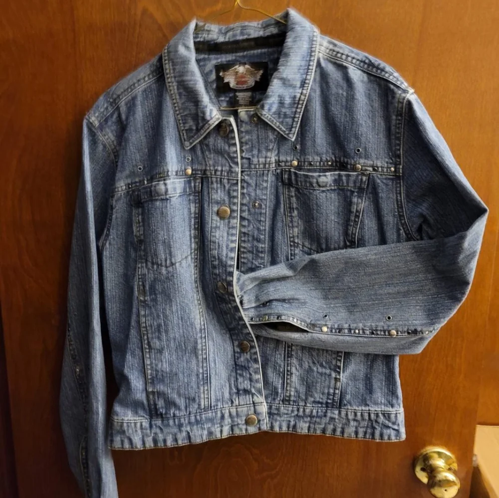 Harley Davidson Denim Jacket - Picture 7 of 7